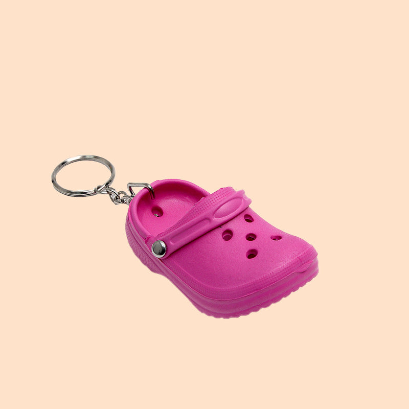 Mini Crocs Shoe Keychain