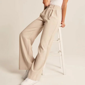 Effortless Tailored Wide Leg Pants