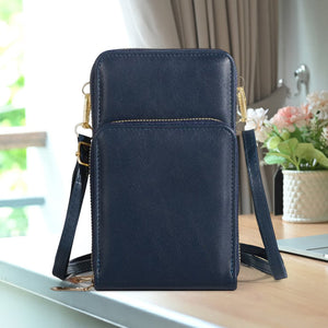 Three-layer Zipper Multifunctional Mobile Phone Bag