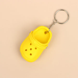 Mini Crocs Shoe Keychain