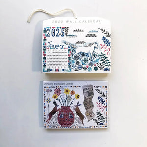 🌸2025 Long Wall Calendar📅