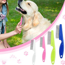 Load image into Gallery viewer, Multifunctional Pet Hair Comb Flea and Tear Stain Removal
