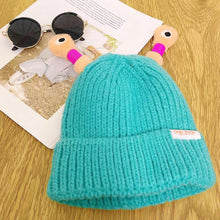 Load image into Gallery viewer, Winter Parent-Child Cute Glowing Little Monster Knit Hat
