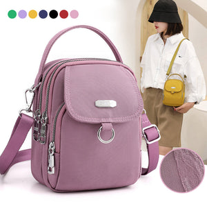 Lightweight Waterproof Multi-Pocket Crossbody Bag