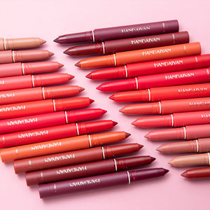 Rotating Sharpenable Matte Lipstick Pencils