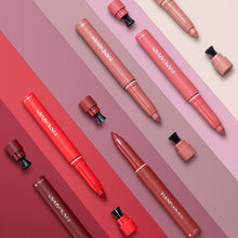 Load image into Gallery viewer, Rotating Sharpenable Matte Lipstick Pencils
