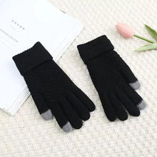 Load image into Gallery viewer, Jacquard Thick Touch Screen Gloves
