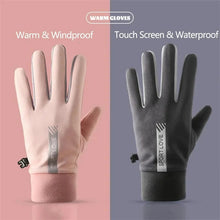 Load image into Gallery viewer, Waterproof Finger Touch Screen Non-Slip Cold Resistant Gloves
