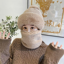 Load image into Gallery viewer, Mask Scarf One Piece Hat
