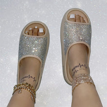 Load image into Gallery viewer, Women&#39;s Gorgeous Summer Rhinestone Slippers
