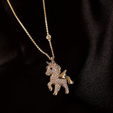 Load image into Gallery viewer, Angel Pony Pendant Necklace
