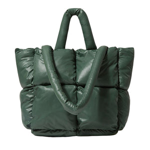 Women Padded Quilted Handbag