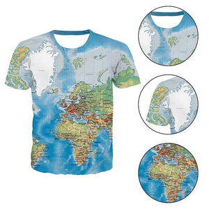 World Map Men's T-shirt & Hoodie