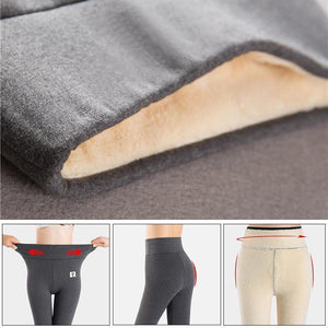 Thick Slim Cashmere Warm Pants