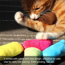 Load image into Gallery viewer, Catnip Plush Toy Cat Chew Toy
