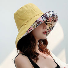 Load image into Gallery viewer, Wide Brim Cotton Summer Hat
