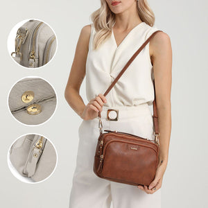 Crossbody Bag For Women Outing Large Soft Leather Daily Bag