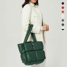 Load image into Gallery viewer, Women Padded Quilted Handbag
