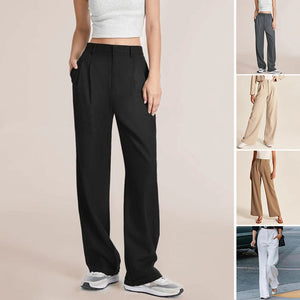 Effortless Tailored Wide Leg Pants