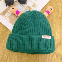 Load image into Gallery viewer, Winter Parent-Child Cute Glowing Little Monster Knit Hat
