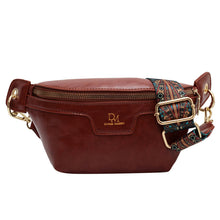 Load image into Gallery viewer, Retro Leather Wide Strap Waist Bag
