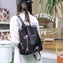 Load image into Gallery viewer, Waterproof Embroidered Backpack
